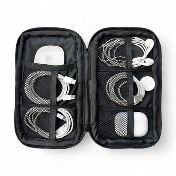 ESTUCHE PARA CABLES NEGRO